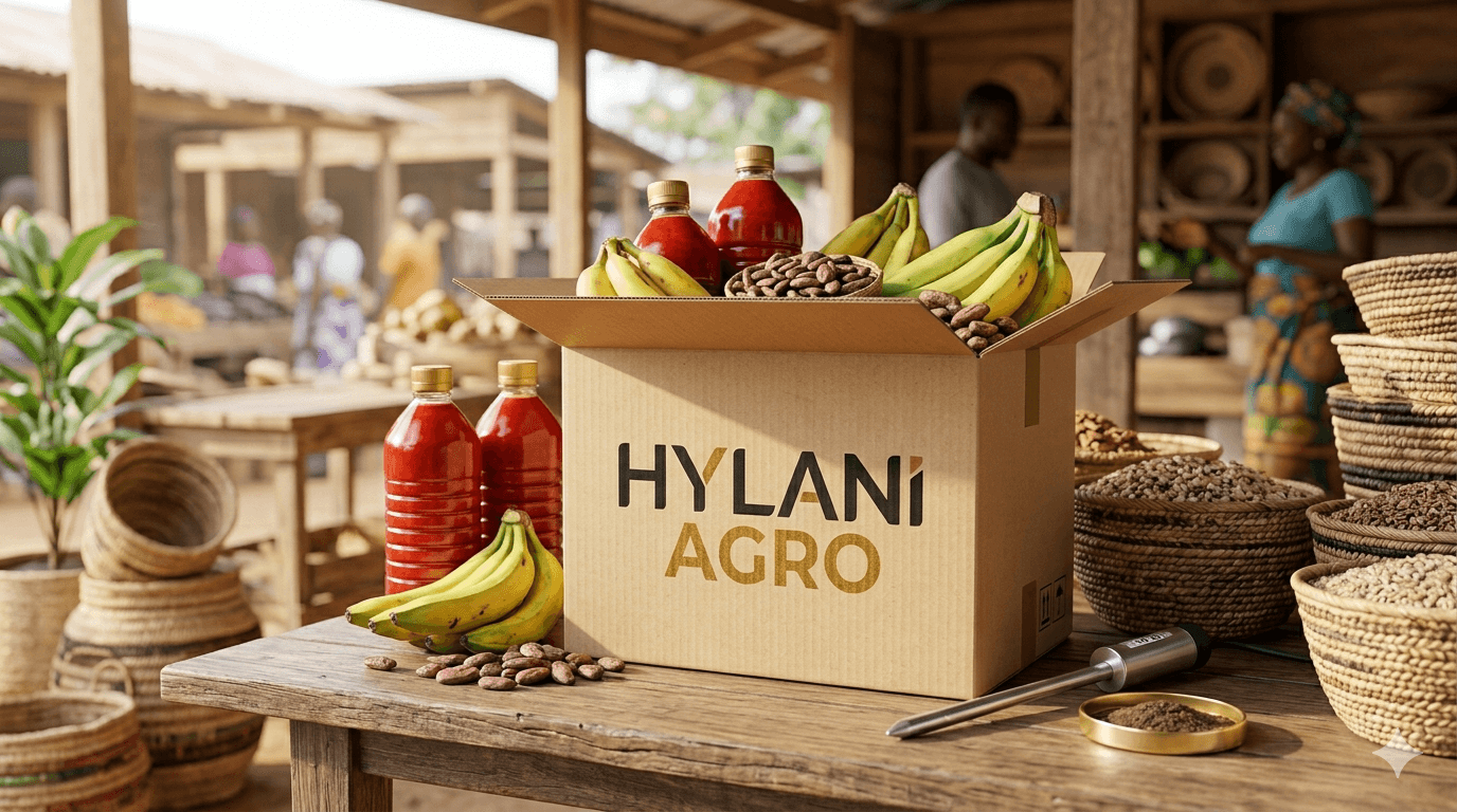 HYLANI Agro produce packaging showcase